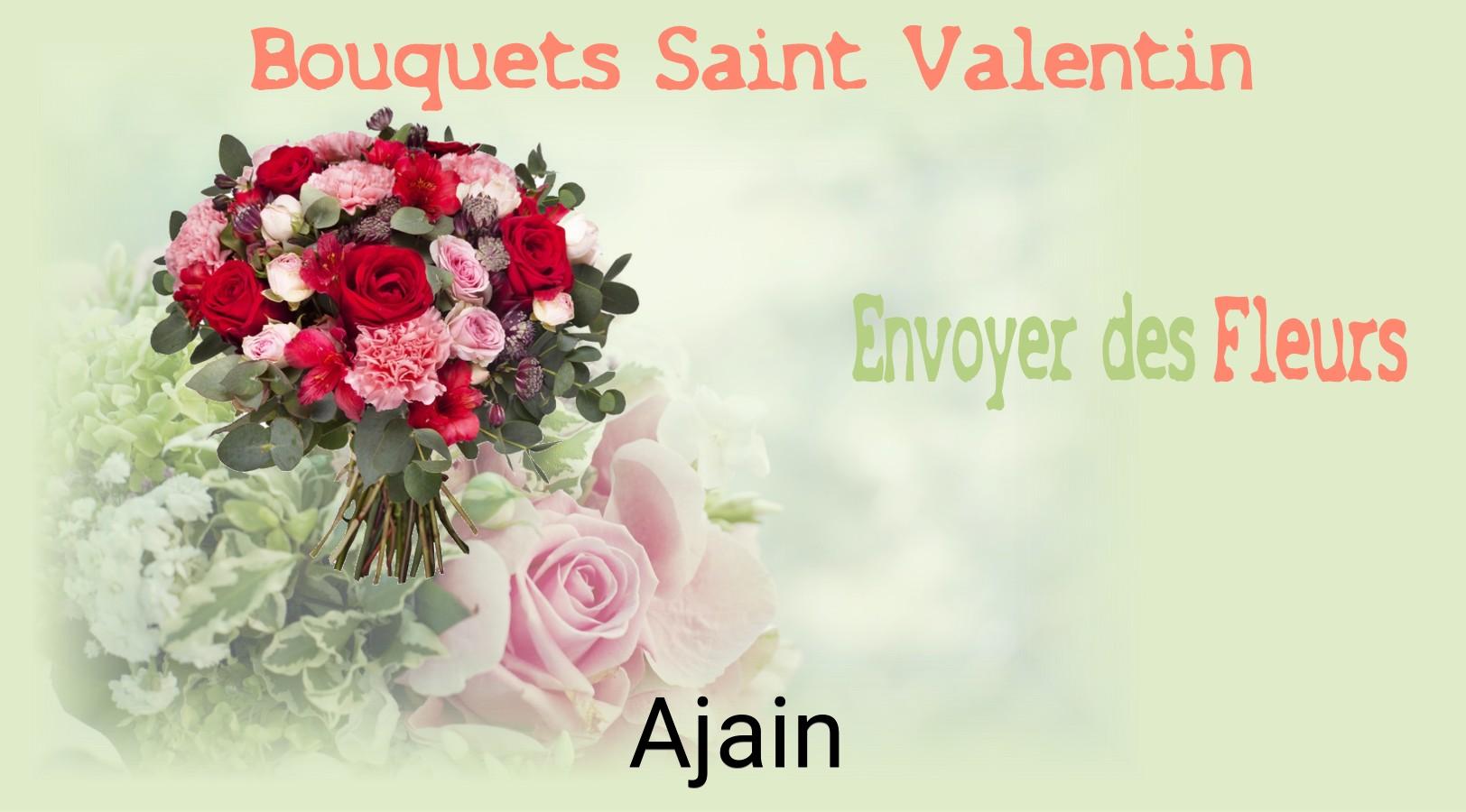 Roses de Saint-Valentin livrées à Ajain